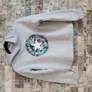 Converse Gray Hoodie Sweatshirt
